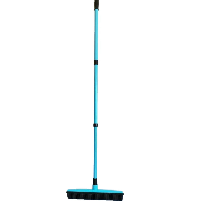 Multifunctional Telescopic Broom Magic Rubber Besom Cleaner Pet Hair Removal Brush Home Floor Dust Mop & Carpet Sweeper