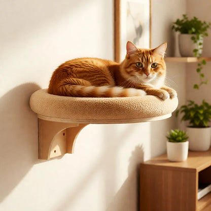 Wall-Mounted Cat Bed