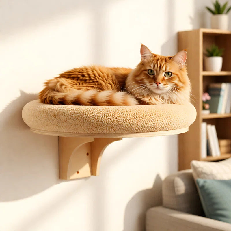 Wall-Mounted Cat Bed