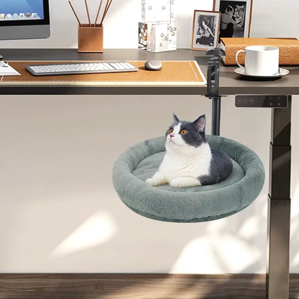 Wall Mounted Wooden Cat Space, Small Pet Bed Cat Furniture, Winter Cat Perch with Supports
